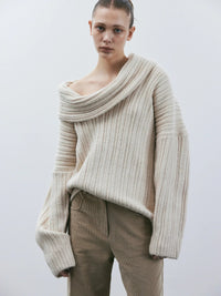 Isabella | High-Roll Oversized Sweater