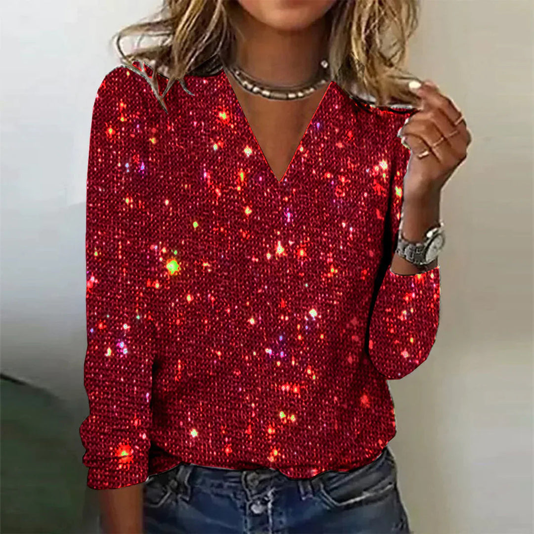 Julia | Stylish V Neck Sweater 1