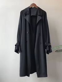 Gabrielle | Trench coat lungo impermeabile senza tempo da donna