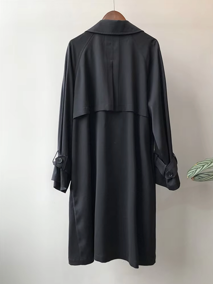 Juliane | Timeless Long Waterproof Trench Coat 2