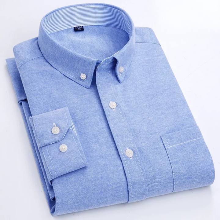 Kaden | Elegant, Comfortable & Versatile Men's Dress Shirts in Light Blue 0