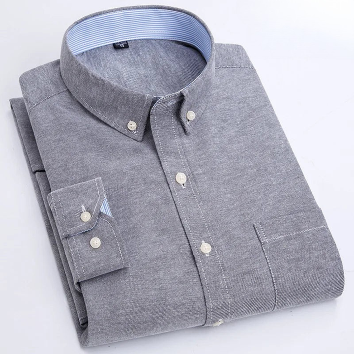 Kaden | Elegant, Comfortable & Versatile Men's Dress Shirts in Light Blue 4