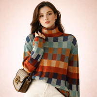 Isabella | Colorful Comfort Turtleneck Sweater