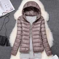 Anya| Kuschelige ultraleichte Daunenjacke