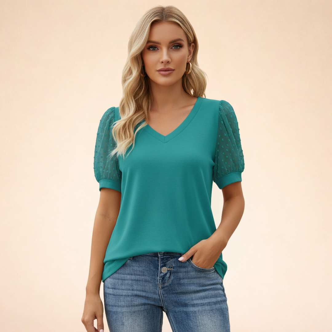 Katja | Lightweight and versatile festive top 5
