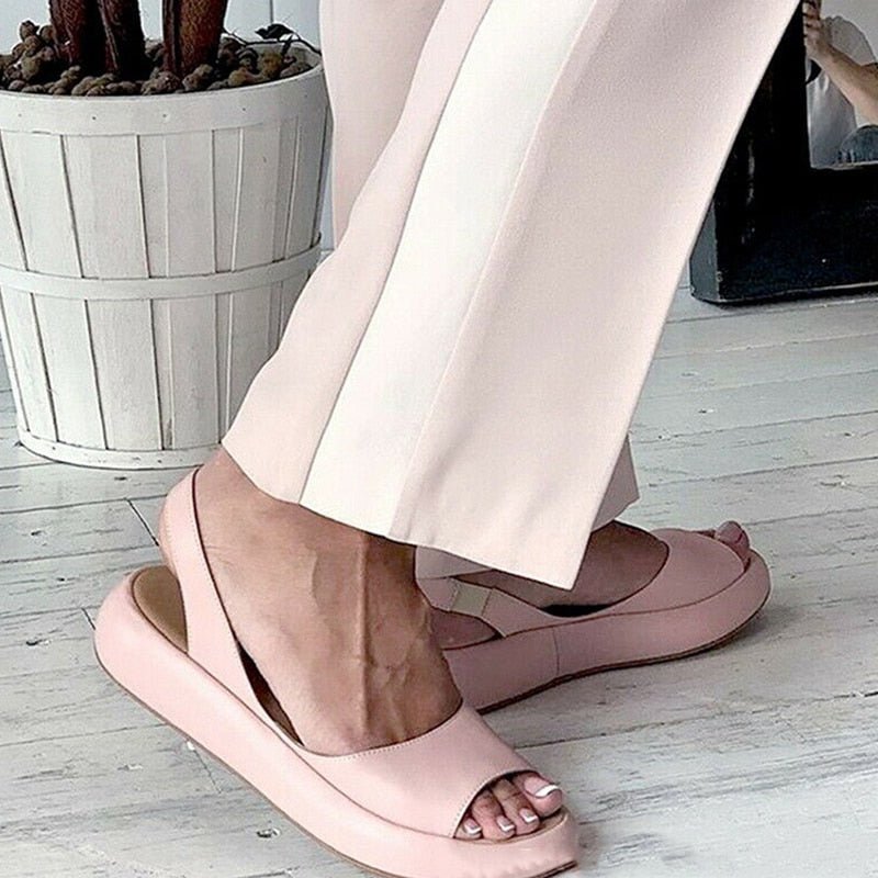 Kelia | Women's Sandals Casual Footbed Slip-On Comfortable Fit 1