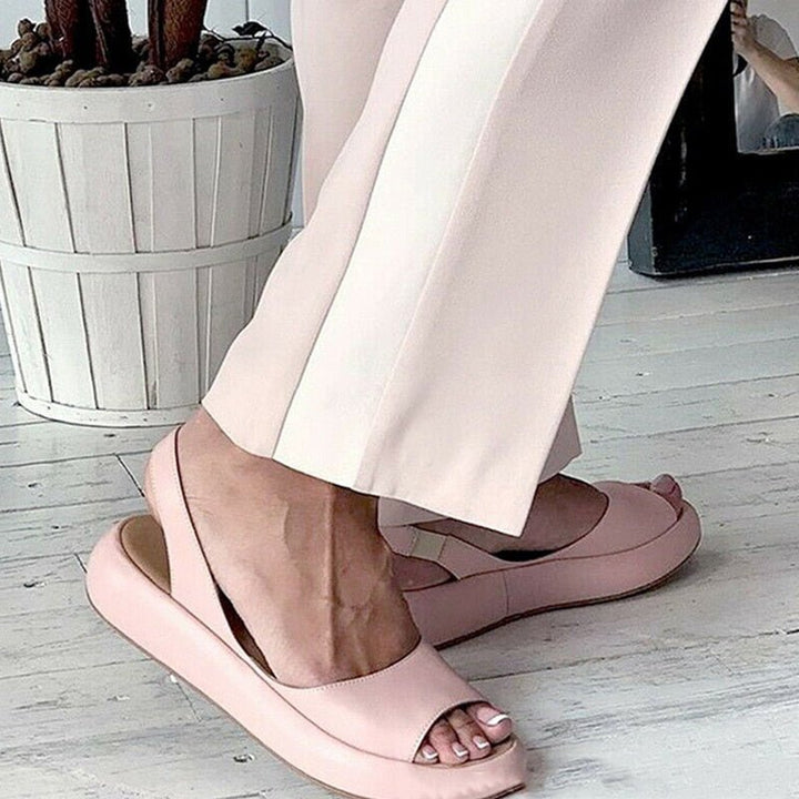 Kelia | Women's Sandals Casual Footbed Slip-On Comfortable Fit 1