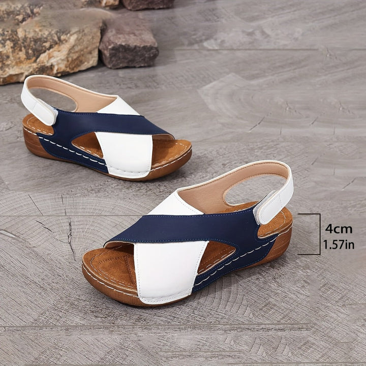 Kendra | Elegant & Supportive Wedge Sandals for Women – Comfortable Wedge Heels 7