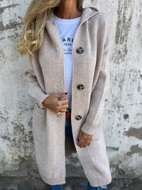 Sage | Weicher langer Cardigan zum Wickeln