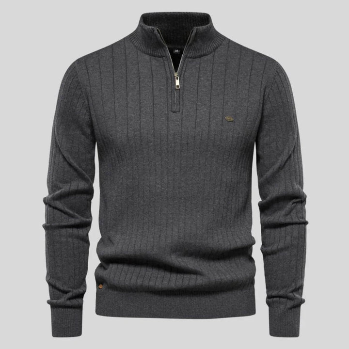 Klaus | Premium Everyday Comfort Half-Zip Sweater 8
