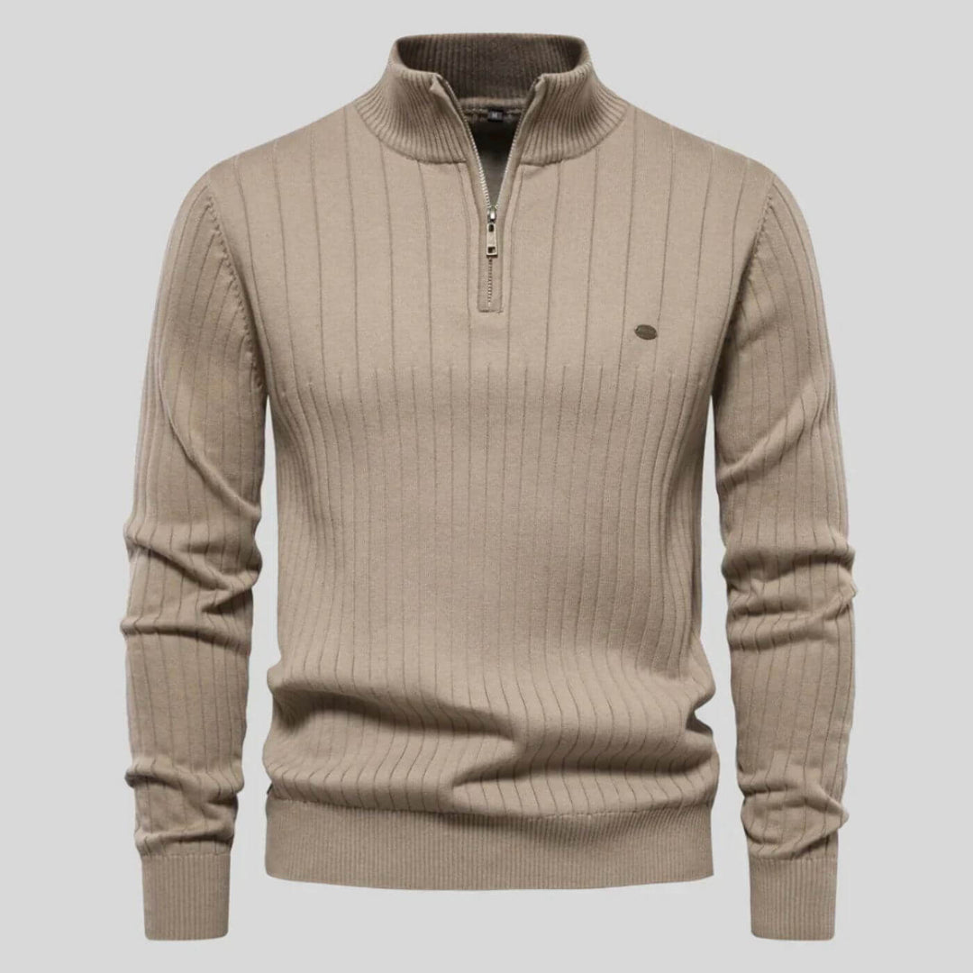 Klaus | Premium Everyday Comfort Half-Zip Sweater 9