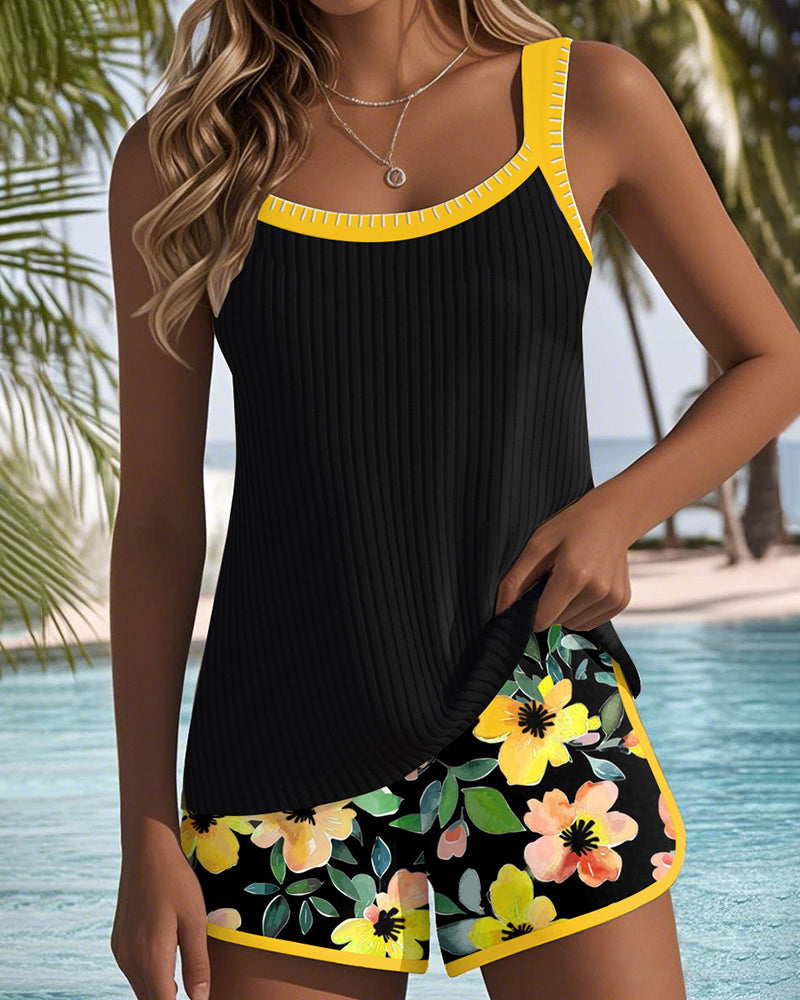 Lana | Elegant & Comfortable Two-Piece Tankini Swimwear for Women 6