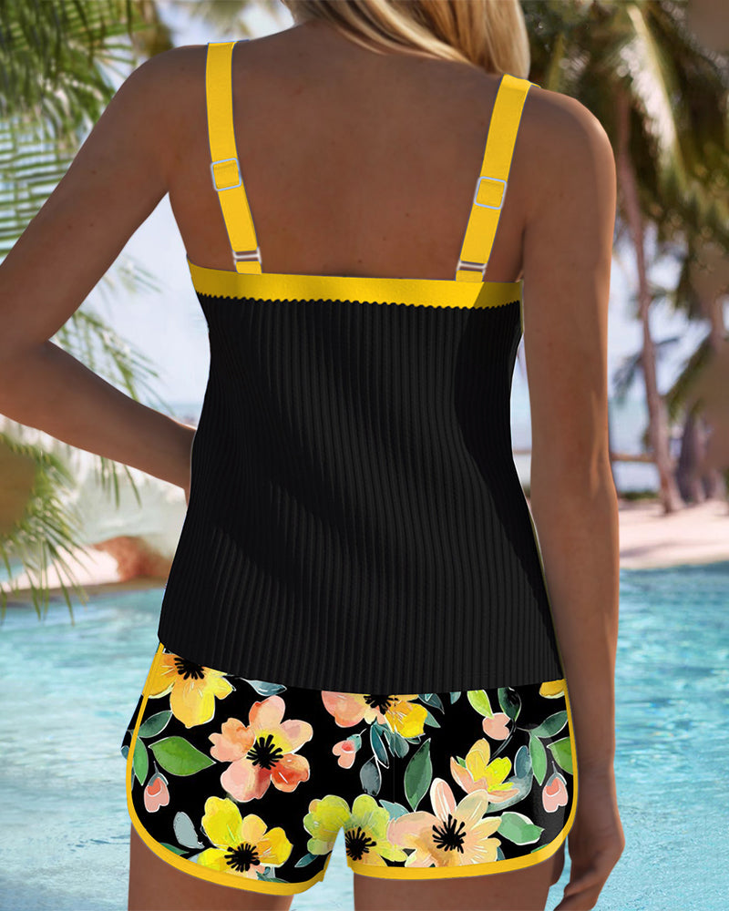 Lana | Elegant & Comfortable Two-Piece Tankini Swimwear for Women 7