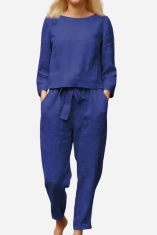 Lauren | Two Piece Set for Women - Linen Co Ord Set 10