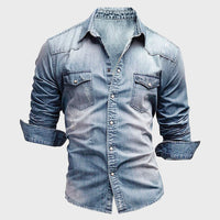 Owen | Camicia in denim stile urbano