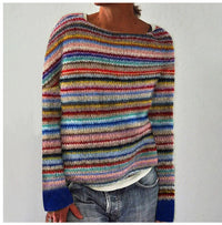 Mila | Soft Ribbed Round Neck Sweater