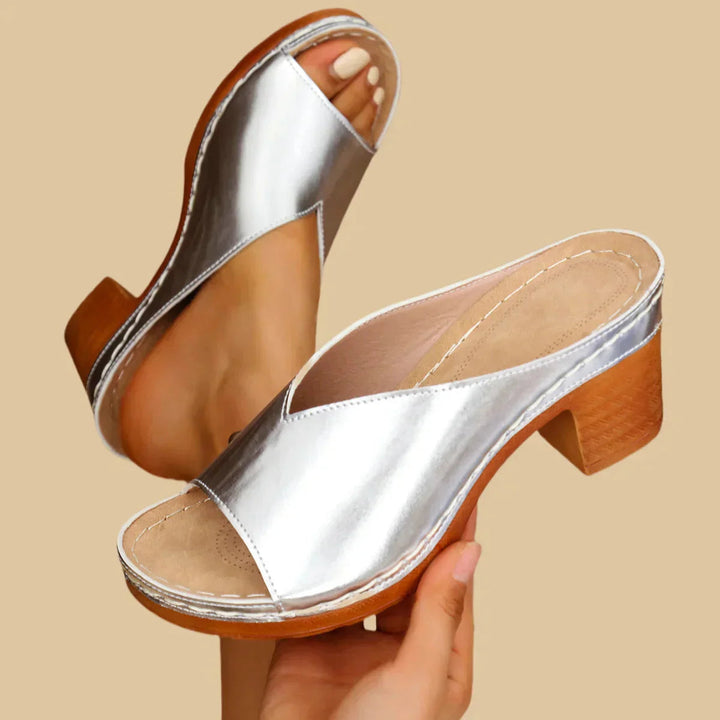 Lena | Orthopedic Block Heel Sandals for Everyday Elegance 2