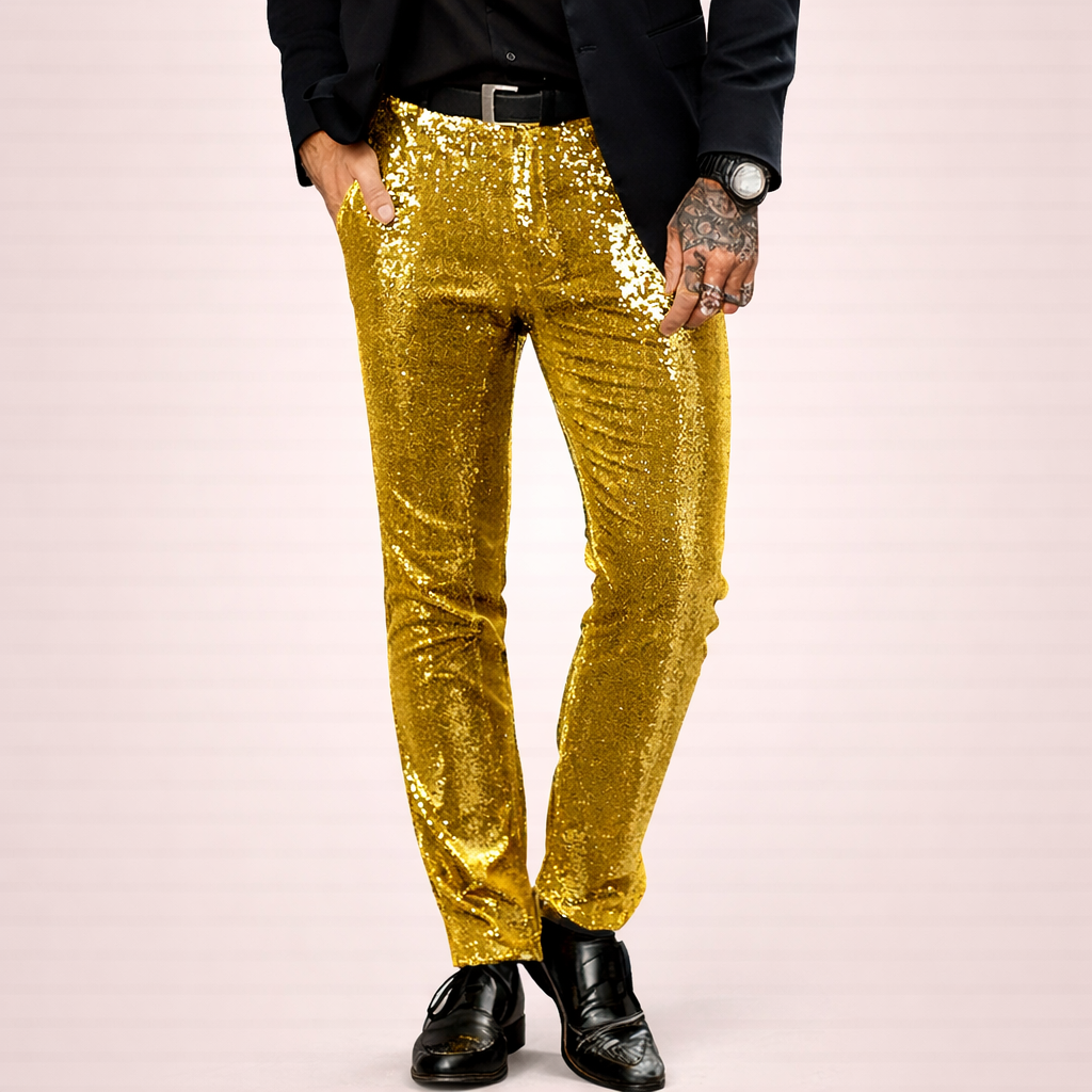Leo | Eye-catching and glamorous sequin pants 8