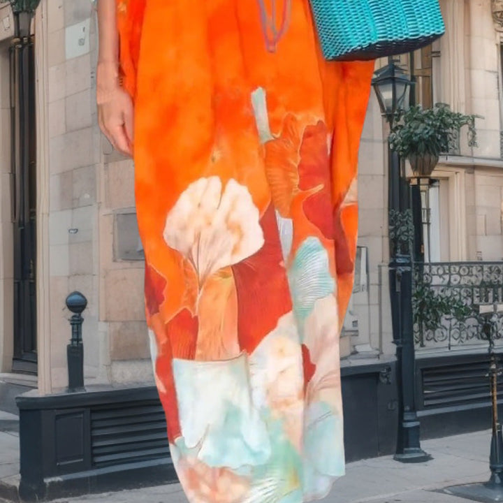 Leslie | Vibrant floral dress 2
