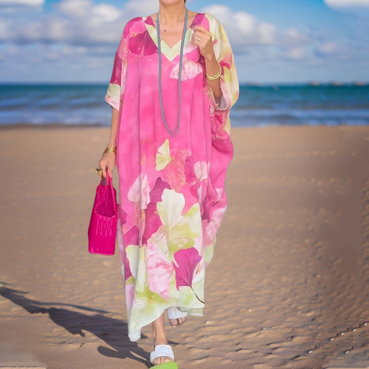 Leslie | Vibrant floral dress 3