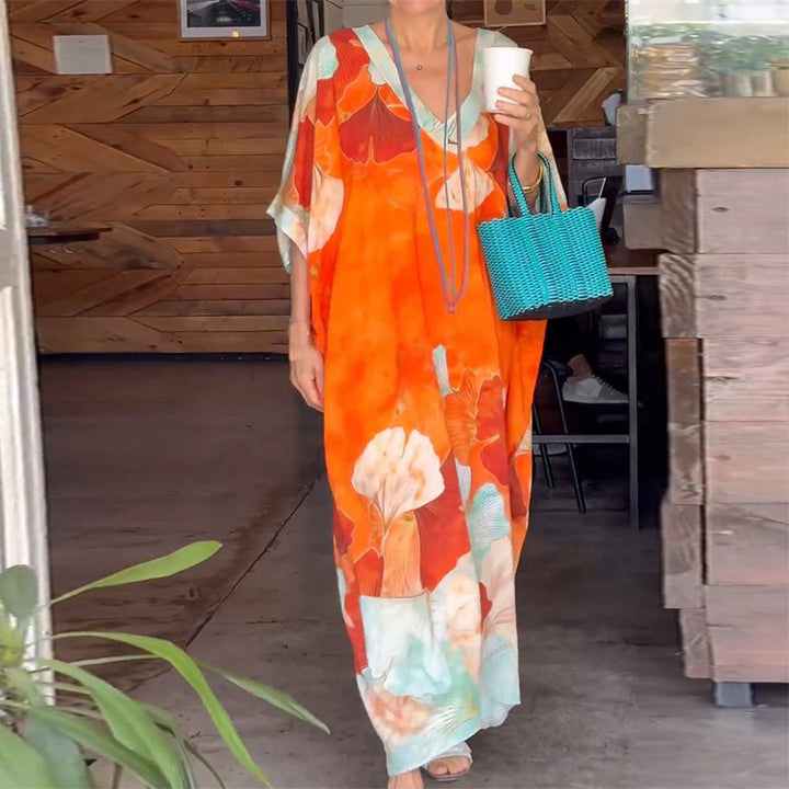 Leslie | Vibrant floral dress 4