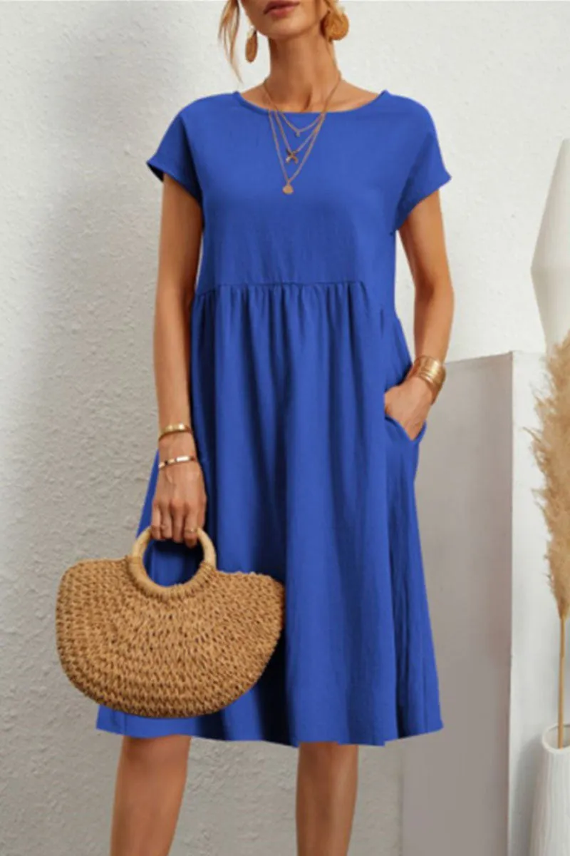 Lilian | Casual Midi Dress for Women Lightweight Summer Style 2