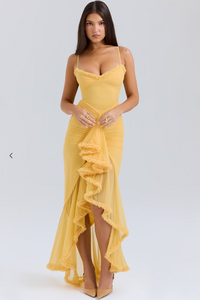 Victoria | Elegant Wedding Guest Dress With Delicate Lace Details
