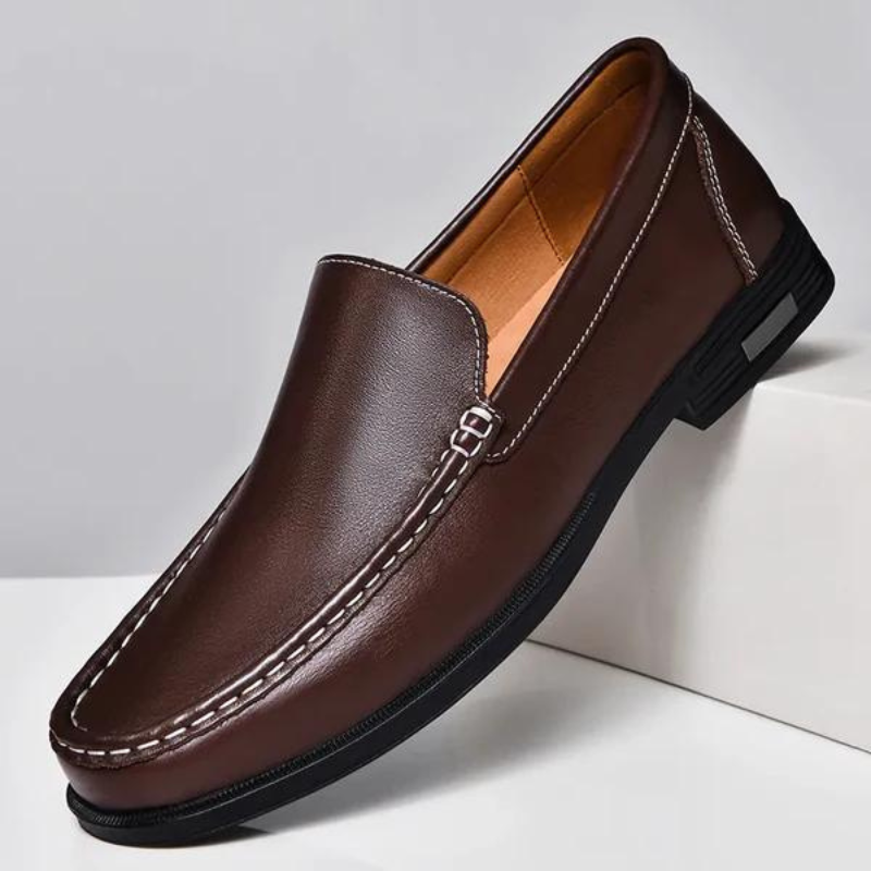 Lorenzo | Italian Style classic leather loafers 10