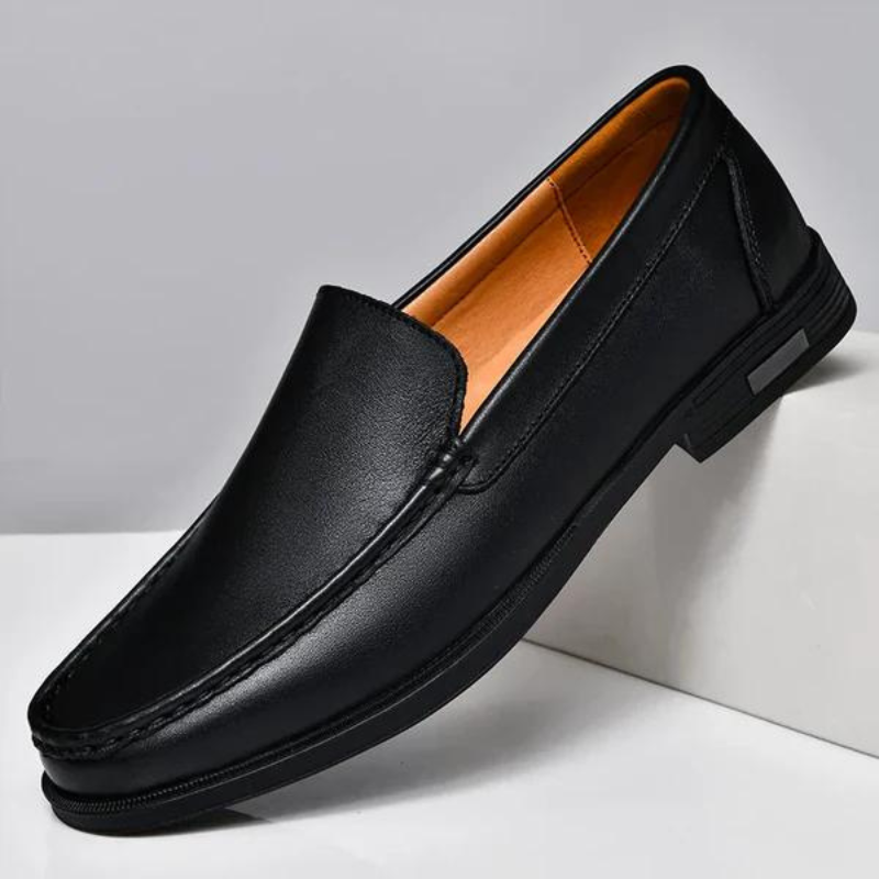 Lorenzo | Italian Style classic leather loafers 11