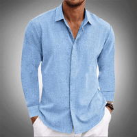 Leo | Camicia signature in lino comoda
