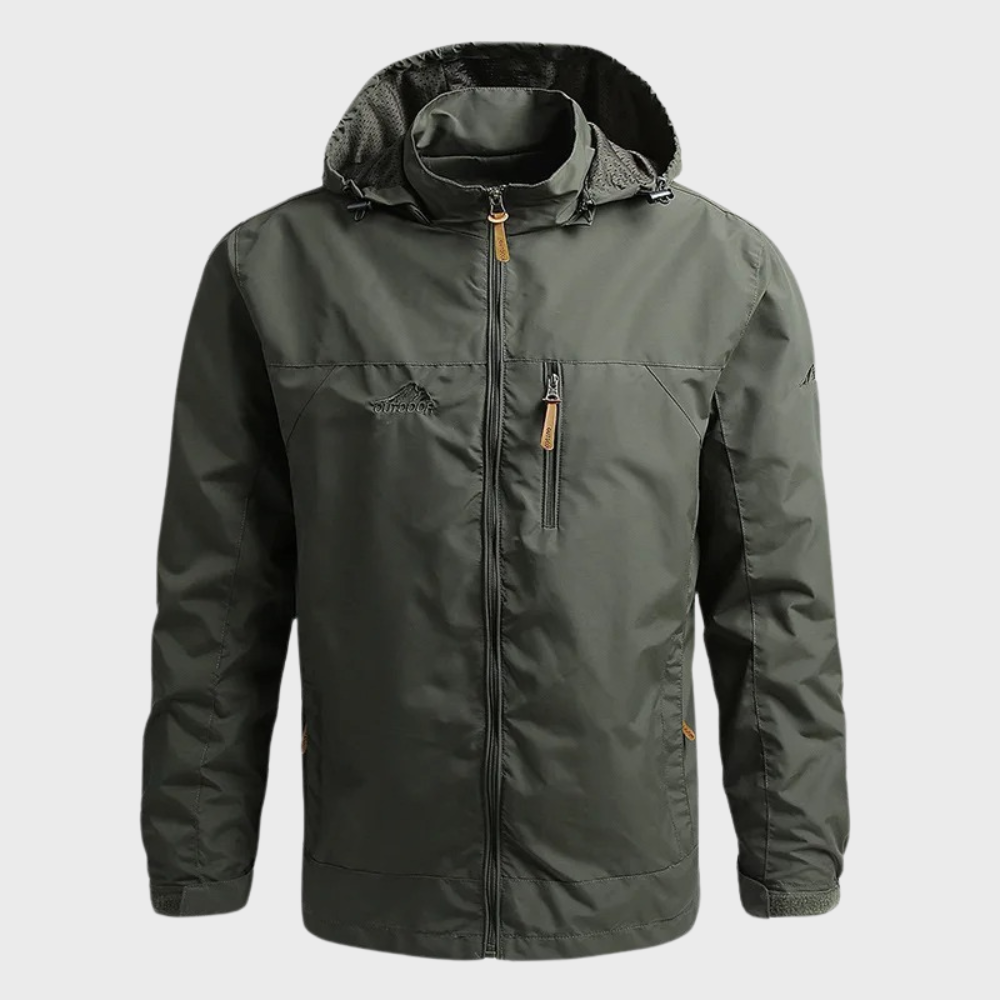 Luca | Waterproof high collar jacket 4