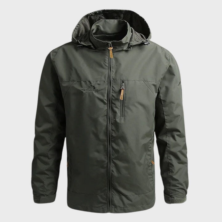 Luca | Waterproof high collar jacket 4