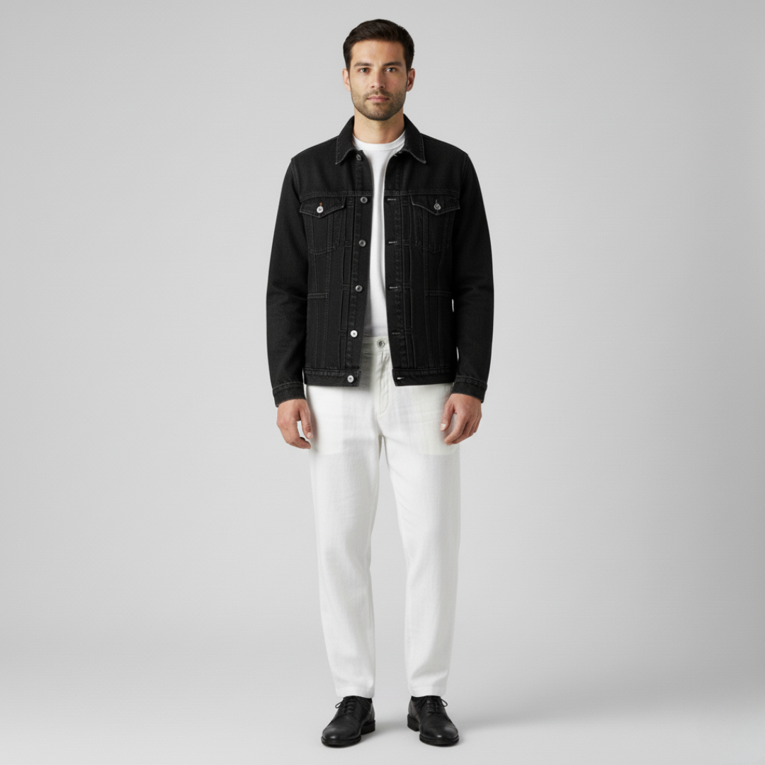 Lucas | Classic Men’s Denim Jacket 0