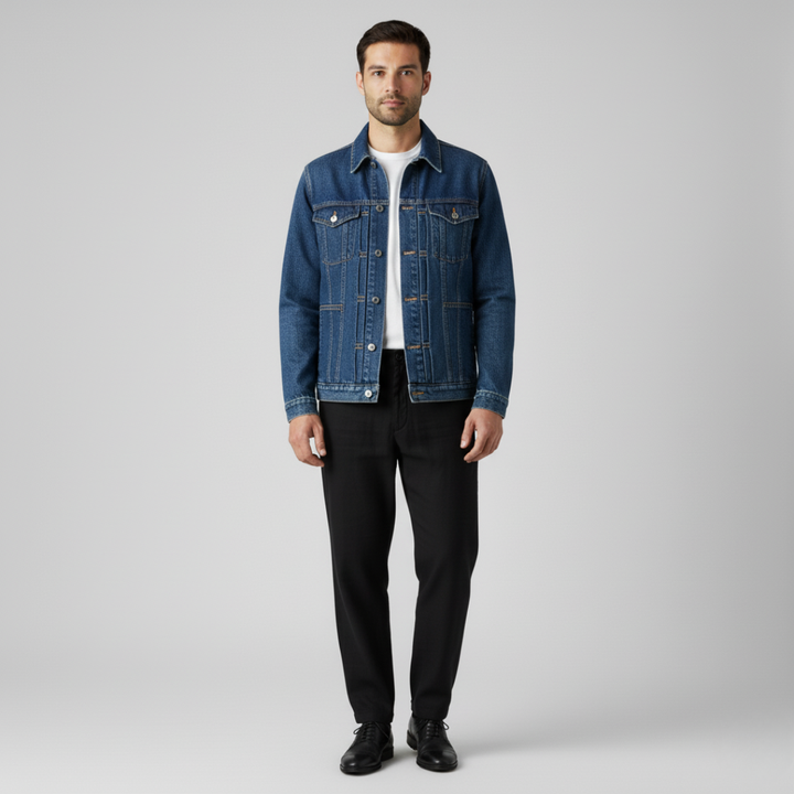 Lucas | Classic Men’s Denim Jacket 9