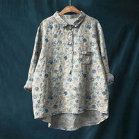 Eleanor | Lightweight & Soft Fabric Floral Shirt