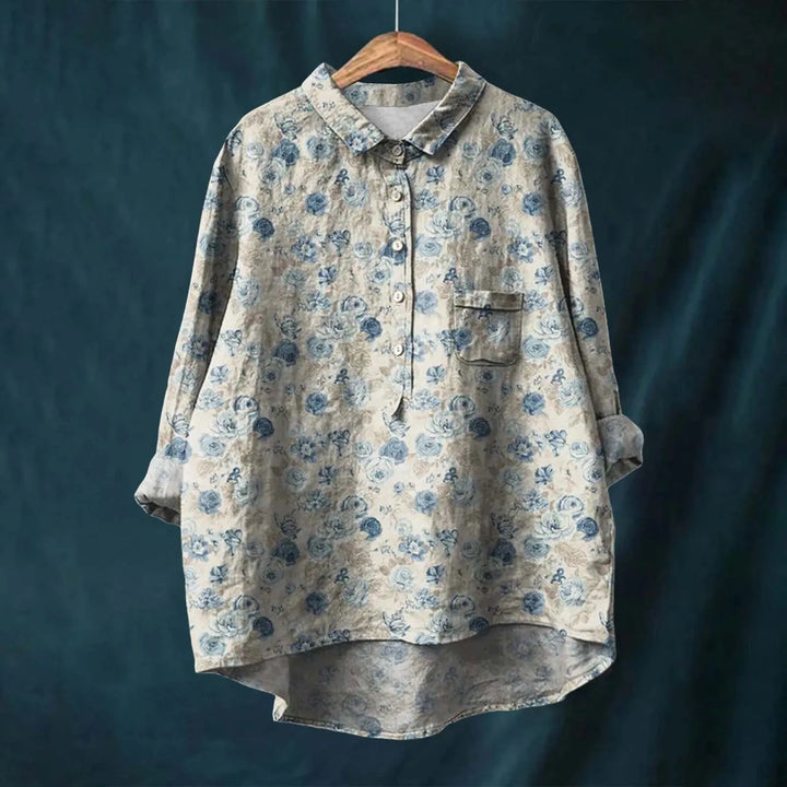 Lucy | Lightweight Fabric Floral Shirt 0
