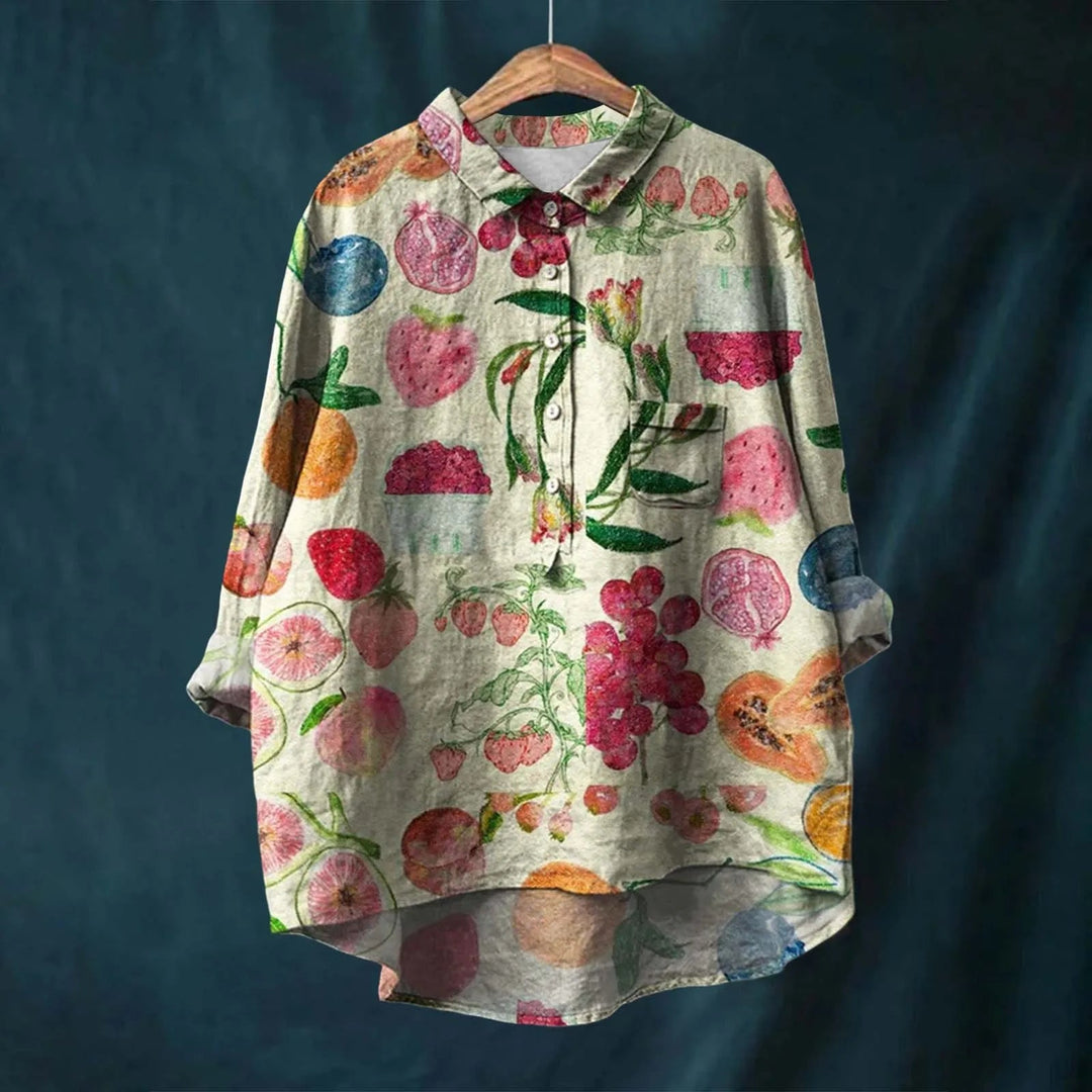 Lucy | Lightweight Fabric Floral Shirt 10