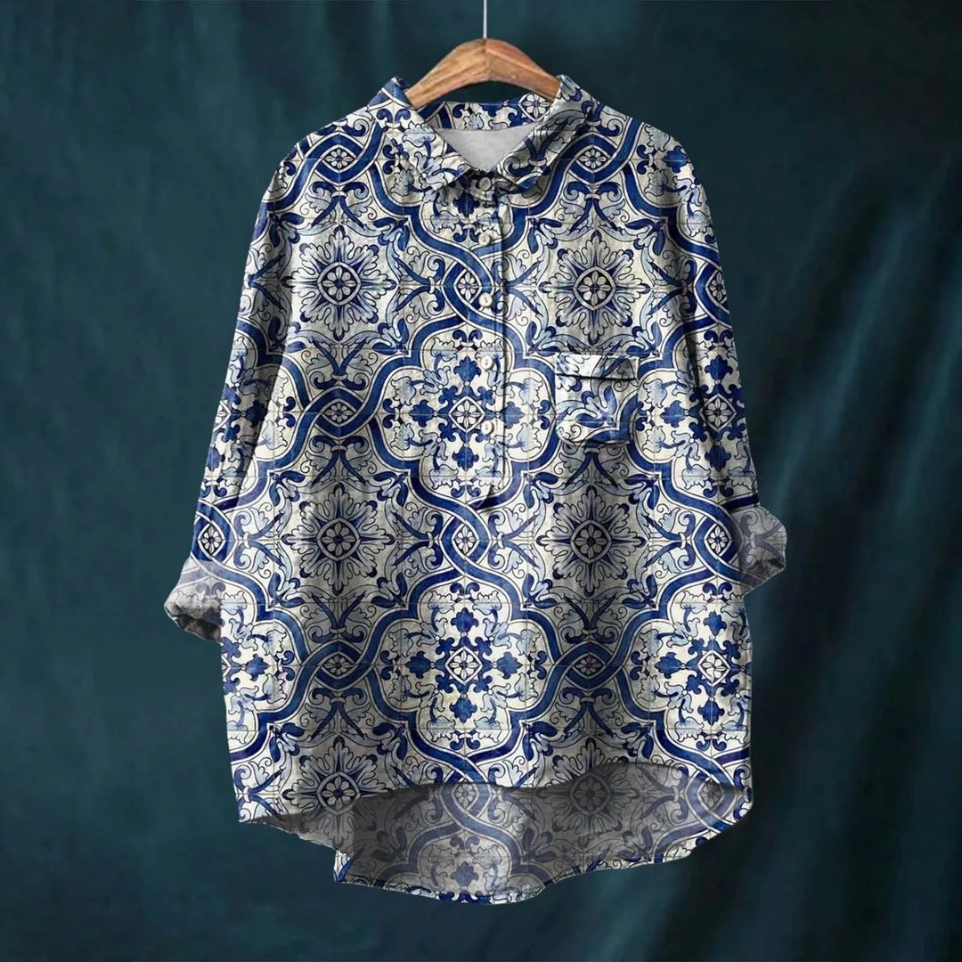 Lucy | Lightweight Fabric Floral Shirt 9