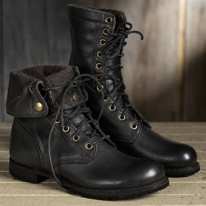 Luisa | Elegant and Stylish Lace-Up Boots 1