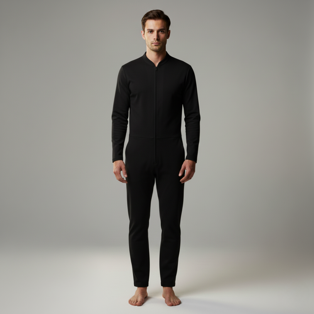 Lumen | Men’s Jumpsuit – Comfortable, Stylish & Functional Cotton Blend 0