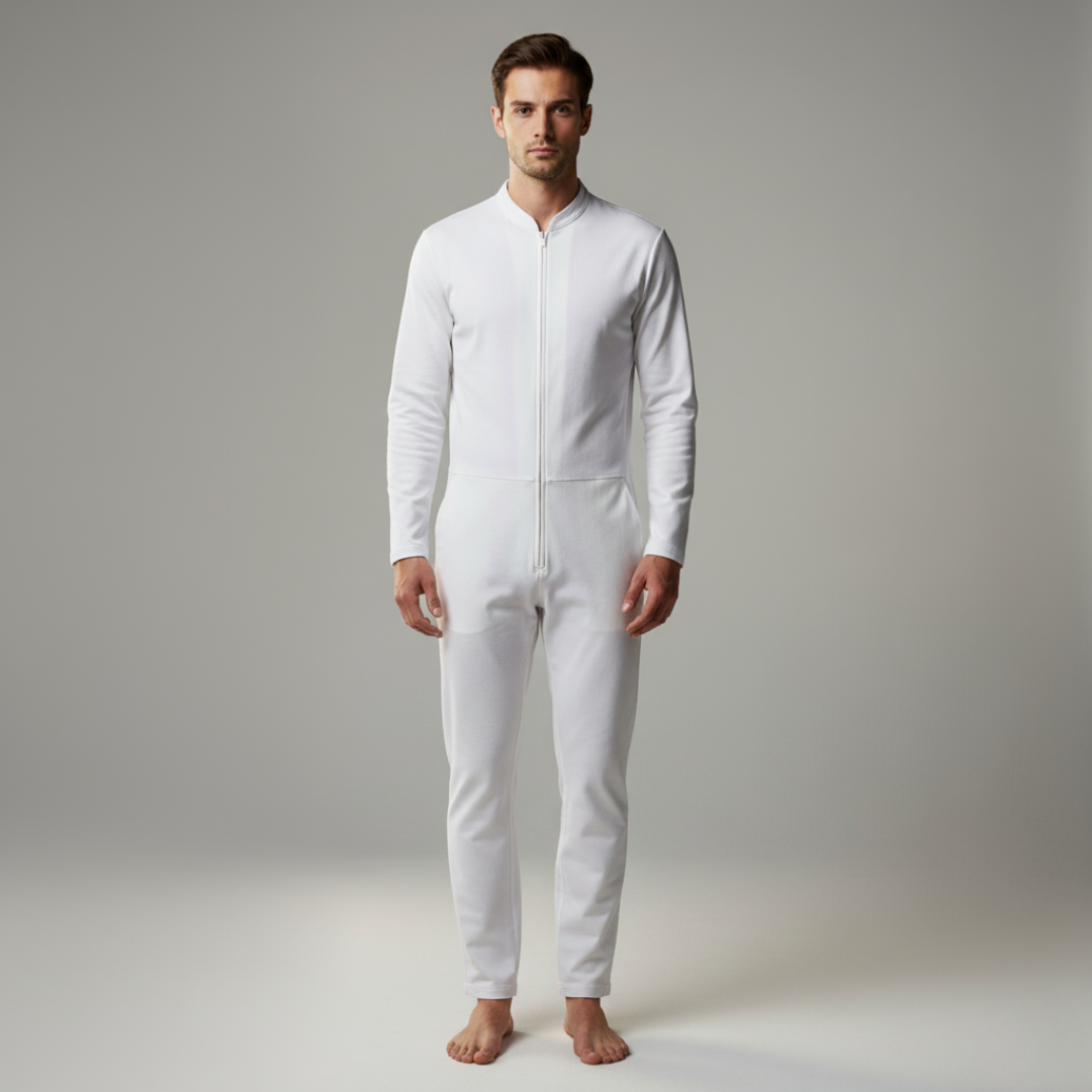 Lumen | Men’s Jumpsuit – Comfortable, Stylish & Functional Cotton Blend 1