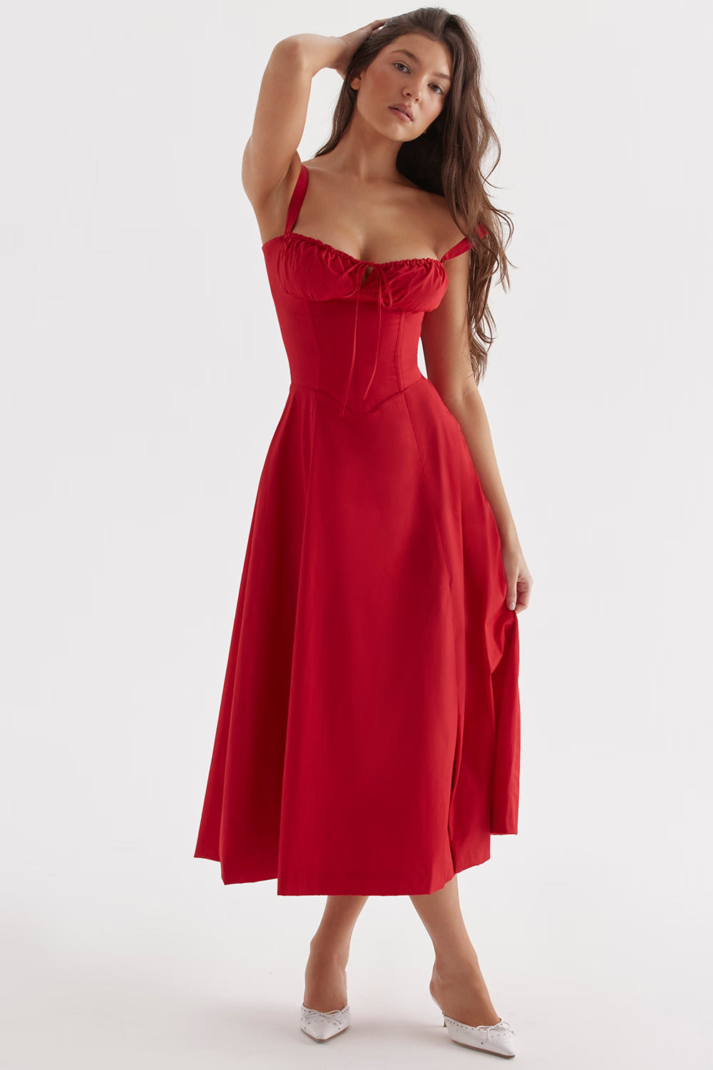 Luna | Airy & Stylish Women's Summer Dress - Figure-Hugging Fit 9