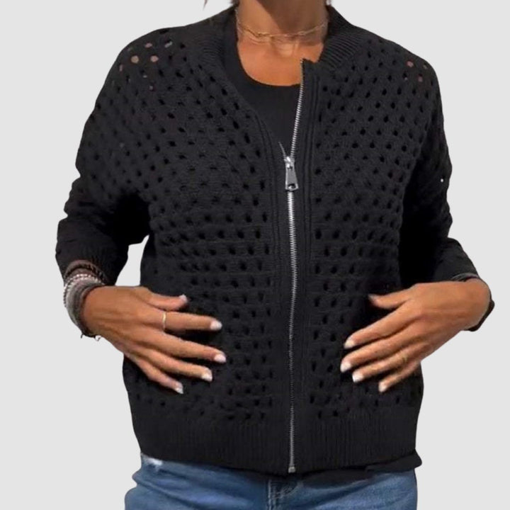 Luna | Breathable and Cozy Casual Zip-Up Cardigan 1