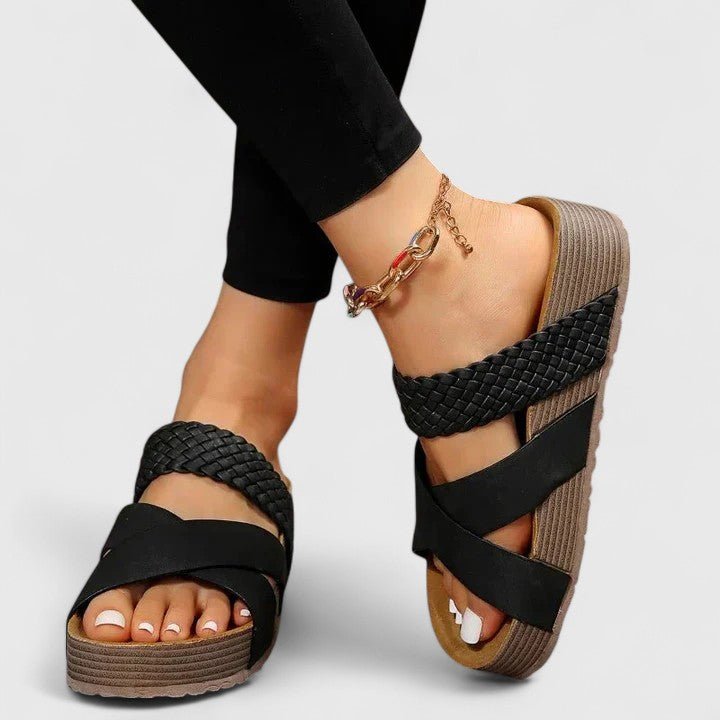 Luna | Comfortable Orthopedic Platform Sandals 4