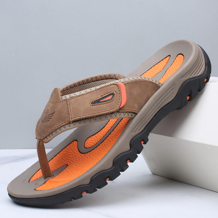 LuxeStride | Premium Leather Men’s Sandals – Elegant, Comfortable &amp; Perfect for Summer 2