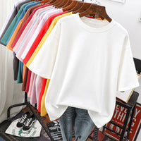Harper | T-Shirt Oversize a Vestibilità Rilassata – Morbido Mix di Cotone