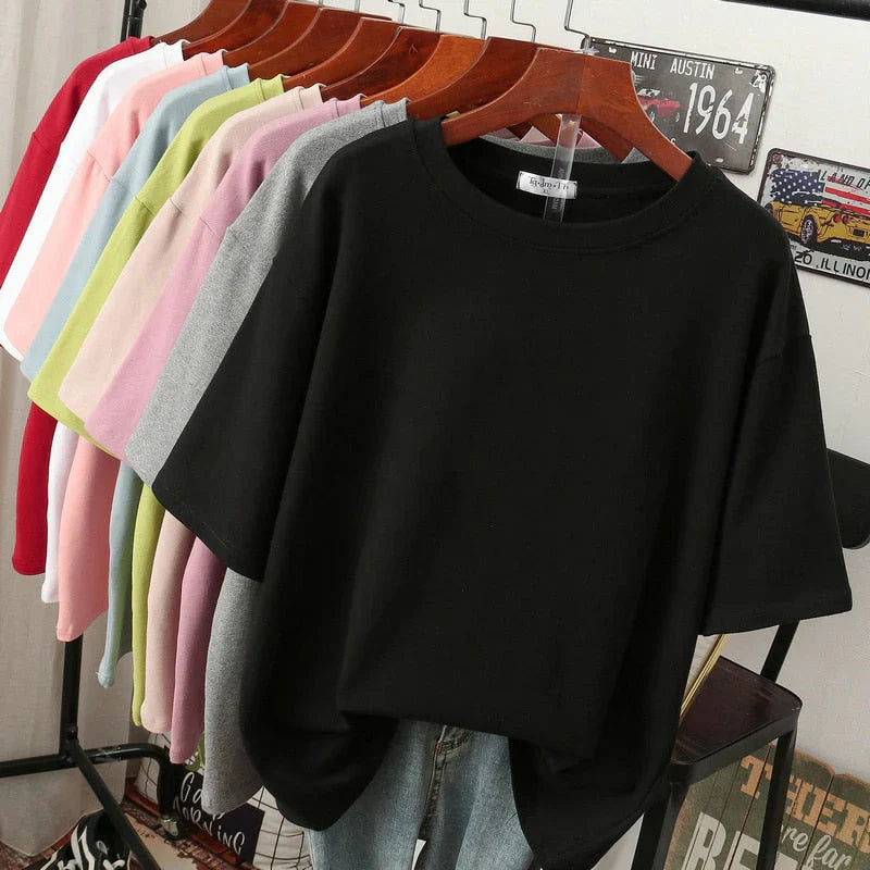 Madison | Oversized T Shirt – Soft Cotton Blend, Casual Fit 12
