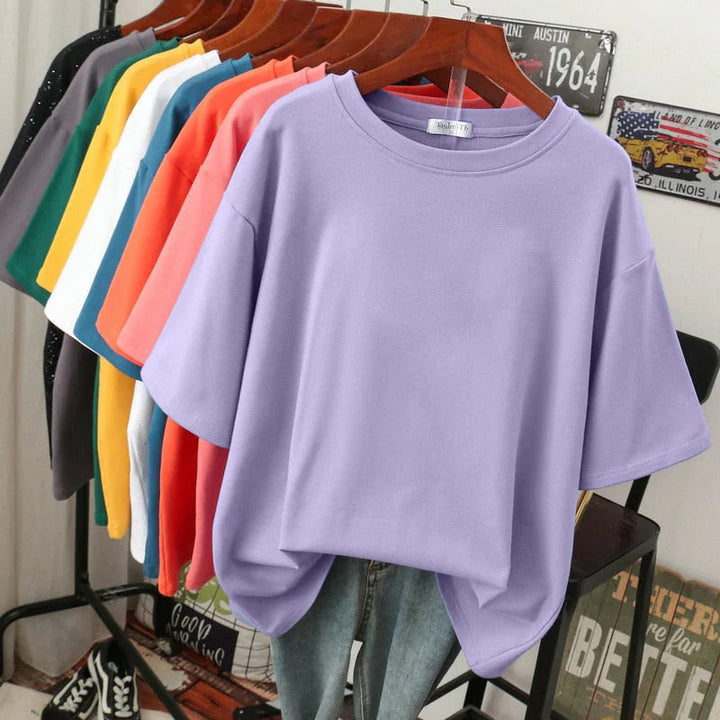 Madison | Oversized T Shirt – Soft Cotton Blend, Casual Fit 9