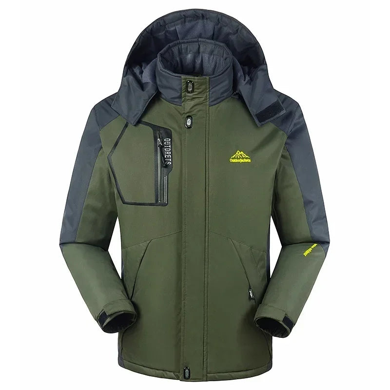 Maik | Water repellent and warm perfect ski jacket with hood 3