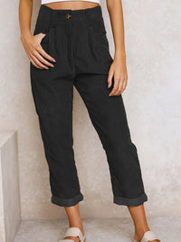Jane | Corduroy Straight-Leg Trousers